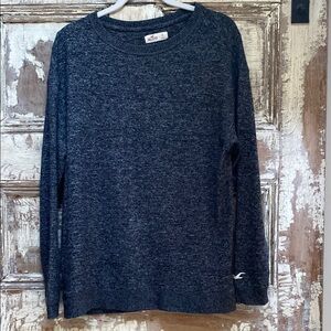 Hollister Charcoal Knit Pullover
